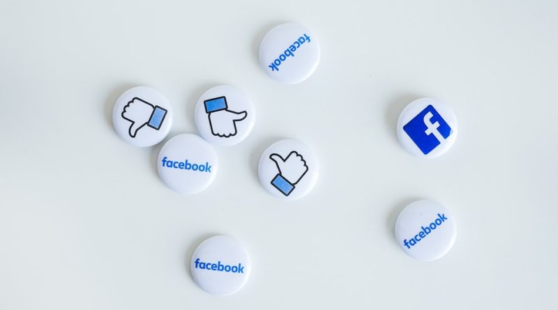 facebook button pins